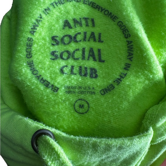 Antisocial social club hoodie - Picture 2 of 2